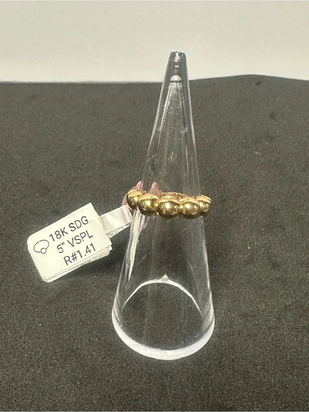 18K Saudi Gold Size5